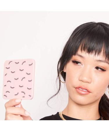 GladGirl Mini Handheld Lash Mirror - Pink | Portable and Easy-to-Use - Buy Online on SooperMarket.com