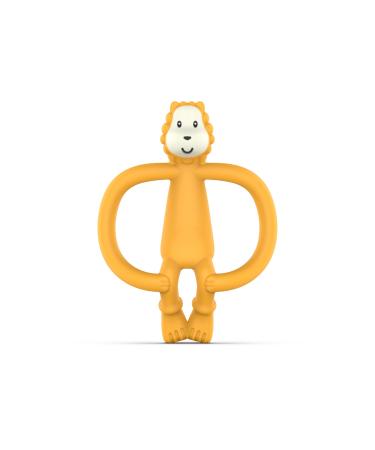 Matchstick Monkey Antimicrobial Silicone Teether & Gel Applicator Easy To Grip BPA Free 3 Months Old+ 11 cm Ludo Lion Ludo Lion 3 Months Old+ 1 Animal Teether