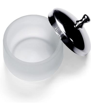 Crystal Glass Nail Art Dappen Dish with Cover - Acrylic Powder Liquid Container for Beauty Art Nails | HJ-NAPB025 - Buy Online on SooperMarket.com