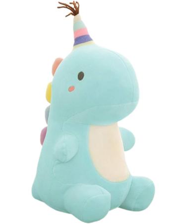 Cartoon Dinosaur Plush Doll: Cute Stuffed Animal Toy Pillow for Kids & Adults (Blue 15cm x 23cm) - Buy Online on SooperMarket.com