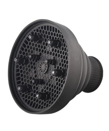 Hair Diffuser collapsible hair dryer diffuser cover silicone hair dryer diffuser cover collapsible hair dryer for curly and natural hair Home hairdressing tools in travel
