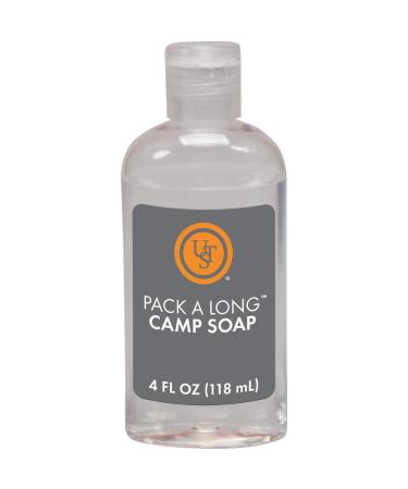 UST Pack a Long Camp Soap with Various Cleaning Purposes, Small Size and Snap Cap for Camping, Backpacking, Boating and Travel