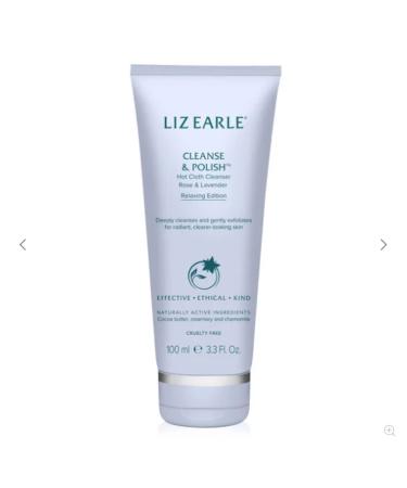 Liz Earle Cleanse & Polish Hot Cloth Cleanser Rose & Lavender Relaxing Edition 100ml tube