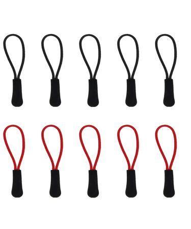 Zipper Pulls 20 Pack Zipper Pulls Anti-Slip Zipper Pullers Suitable for Jackets Backpacks Tents Trolley Cases