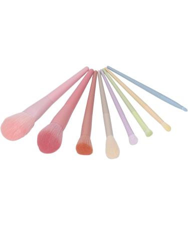 Powder Brush Set Artificial Fiber Wool Practical and Ergonomic Professional Makeup Brush Set 8 Pieces Soft for Daily Travel - Buy Online on SooperMarket.com