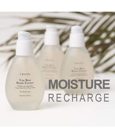 True Rose Repair Essence - Cosmos Natural Certified | Deep Healing Moisturizer with 50.7% Rosa Damascena & Rose Essential Oil | Soothes Redness | 1.69 Oz - Buy Online on SooperMarket.com