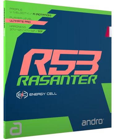 Andro covering rapid R 53 black 2.3 mm
