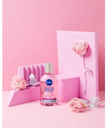 Nivea Rose Water Micellar Water 400ml - Gentle Facial Cleanser with Micellar Technology & Natural Rose Water - Buy Online on SooperMarket.com