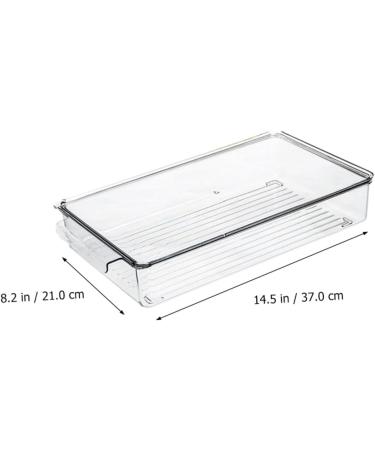 Alipis 1pc Box Refrigerator Storage Box Fridge Drawer Organizer Vegetable Storage Organizer Crisper Thicken - Buy Online on SooperMarket.com
