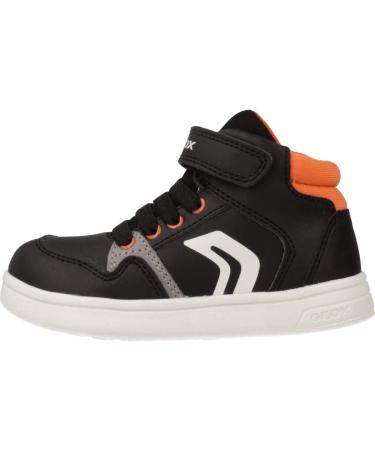 Geox Baby Boy's B Djrock Sneakers - 4.5 UK Child - Black/Orange C0038 - Buy Online on SooperMarket.com
