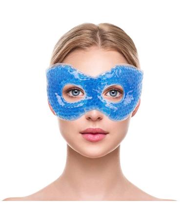 Newgo gel ice cream mask reusable cooling with lavender air in swollen eyes fatigue dark circles