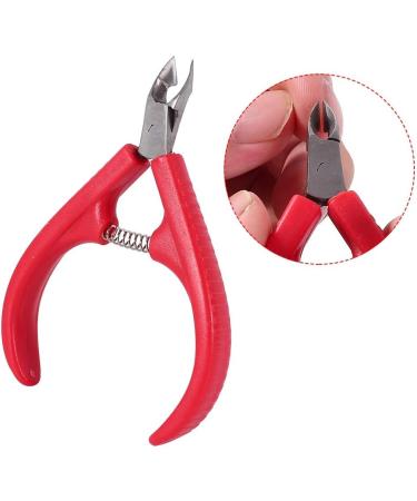 Socobeta Manicure Pliers Plier 10x6x2 Professional Stainless Steel Plastic Nail Clipper Cutter Toe Finger Cuticle Plier Manicure Tool - Buy Online on SooperMarket.com