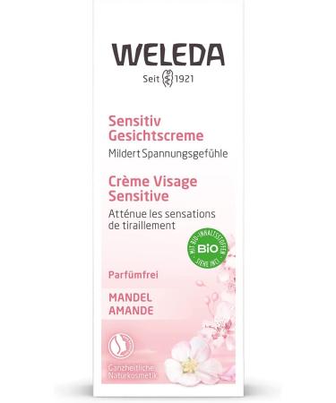 Weleda Sensitive Care Facial Cream with Almond Extract - Soothing for Sensitive & Dry Skin (1.0 fl oz) - Buy Online on SooperMarket.com