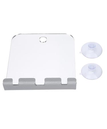 Fog Free Anti-Fog Shower Mirror with Razor Holder - Frameless Wall Hanging Shave Makeup Mirror | Bathroom Accessories for Men - Buy Online on SooperMarket.com