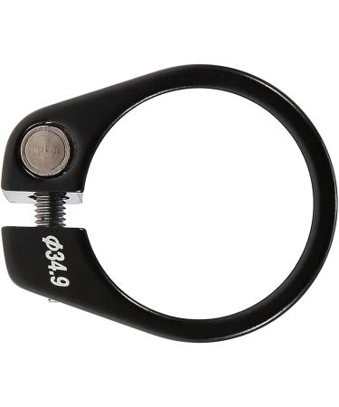 VGEBY1 Bike Seat Post Clamp - 34.9mm Quick Release Aluminum Alloy Tube Clip for 30.4/30.8/31.6mm Seat Post, Black - Buy Online on SooperMarket.com