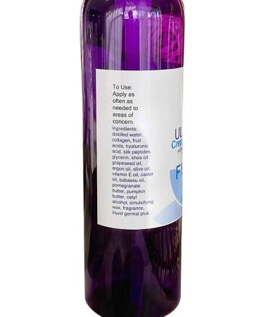Hydrating Crepey Skin Cream for Men - Diva Stuff | Hyaluronic Acid Argan Oil Silk Peptides - Anti-Aging Dry Skin Treatment (8oz) | You So Fierce Scent - Buy Online on SooperMarket.com