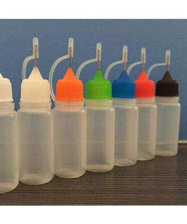 Dajidafu Oil Dropper Bottle with Steel Needle DIY Crafts Drip Storage Essential Dispenser Accessory Professional Random Color - Buy Online on SooperMarket.com