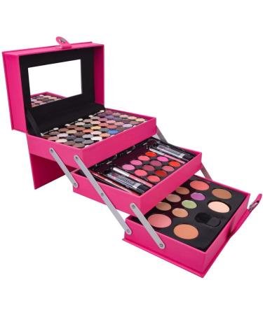 FantasyDay All-in-one Makeup Set Gift Surprise | Full Makeup Kit for Women Multipurpose Essential Starter Bundle Include Eyeshadow Palette Lipstick Blush Concealer Face Powder Eyeliner Mascara Brush - Buy Online on SooperMarket.com