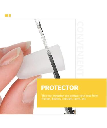 FOMIYES 10pcs Toe Separator Caps - Toe Sleeve Protectors for Blisters, Ingrown Toenails & Toe Spacers - Buy Online on SooperMarket.com
