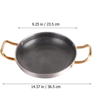 Angoily Frying Pan Griddle Honeycomb Non Stick Fry Pan Household Skillet Honeycomb Skillet Fry Pan for Outdoor Cooking Fry Pans for Cooking Stainless Steel Cooking Utensils 26c - Buy Online on SooperMarket.com