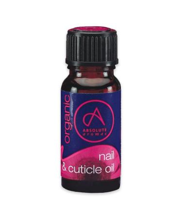 Absolute Aromas Organic Nail & Cuticle Oil 10ml - Premium Quality Oil to Nourish Strengthen and Protect