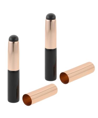 Round Head Silicone Lip Brush Lip Brush for Lipstick Lip Makeup Lipstick Applicator Lip Makeup Brush for Women Portable Lipstick Brush Lip Gloss Applicator Makeup Tools