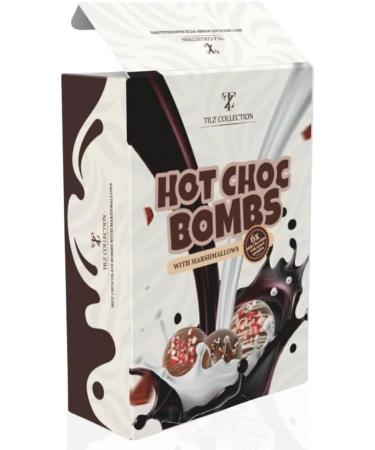 Hot Chocolate Bomb - 6 Flavoured Hot Chocolate Bombs with Marshmallow - Luxury Hot Chocolate Gift Set - Christmas Hot Chocolate Set for Kids and Adult - Christmas Stocking Filler - Buy Online on SooperMarket.com