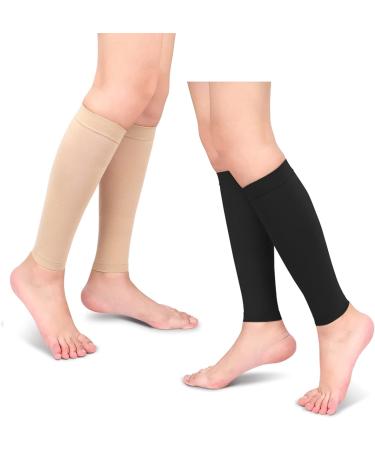 Compression Calf Sleeves & Socks for Women - Two-Stage Elastic for Varicose Veins - M Size Stylish Colors - Buy Online on SooperMarket.com