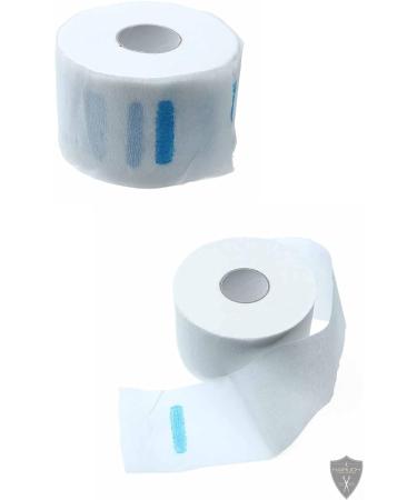 Hairlich Barbershop Hairdressing Collars for Protection Against Hair Hygienic Neck Protection Disposable Crepe Paper for Neck Hairdressing Supplies Neck Paper 1 Rod - 5 Rolls 500 Sheets - Buy Online on SooperMarket.com