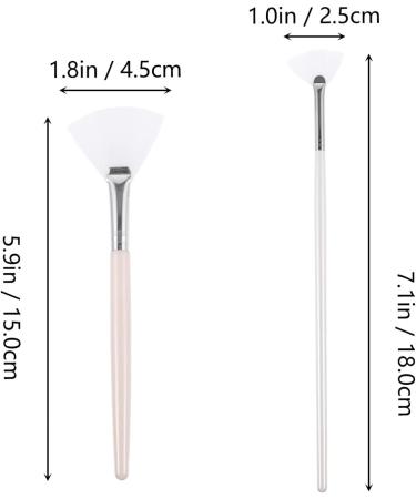 KALLORY Body Butter 2pcs Beauty Makeup Brush Tools Facial Mud Mask Bristle Brush Revitalizing Essence Liquid - Buy Online on SooperMarket.com