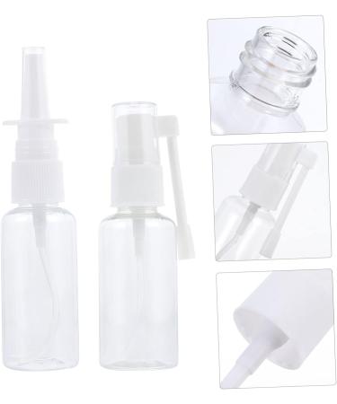 Healeved 4 Pcs Nasal Spray Bottle Set - Fine Mist Sprayer Small Plastic Bottles for Nose Cleaning - Buy Online on SooperMarket.com