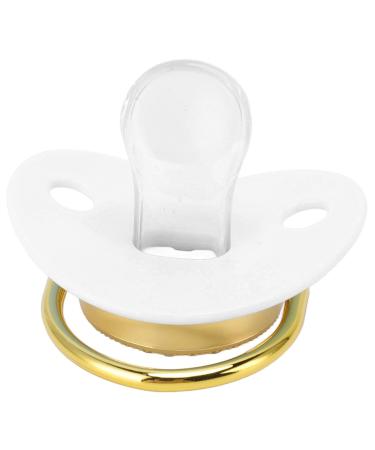 Bling Baby Pacifier | Healthy & Practical Silicone Baby Pacifier for Home Use - White - Buy Online on SooperMarket.com