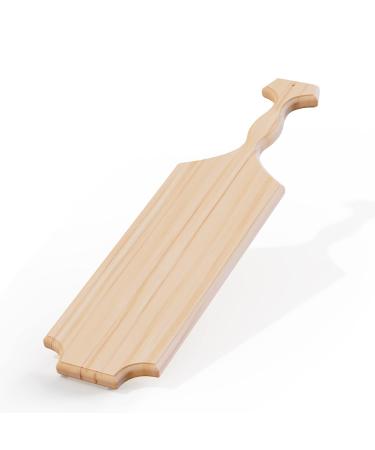 BATTIFE Sorority Paddle - 15 Inch Unfinished Wooden Paddle  Greek Fraternity Paddles  Solid Pine Wood Paddles for Arts Crafts