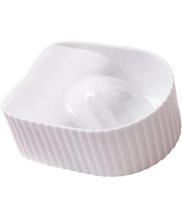 kawehiop Nail Soaking Bowl Manicure SPA Tool for Home Salon Acrylic Remover Durable and Easy to Clean White 14.8x11.5x5.7cm 1Set 1Set White 14.8x11.5x5.7cm - Buy Online on SooperMarket.com