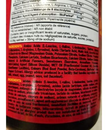 Mutant Bcaa 9.7 | Double BCAA Bundle | Fuzzy Peach 348 G | Sweet Iced Tea 348 G | Red Branded Mega Mug 2.6 L | 60 Total Serving - Buy Online on SooperMarket.com