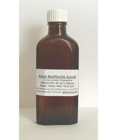Asvet 50ml Beard Lichen Extract Usnea Barbata Drops Preparation (GP EUR 35.80/100ml)