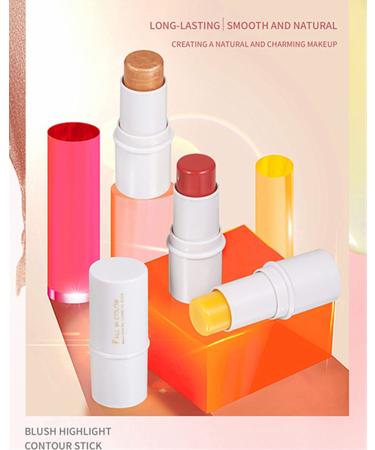 Go Ho 3D Wonder Stick Contour & Lip Cream-to-Powder Makeup - 004 Contour - Buy Online on SooperMarket.com