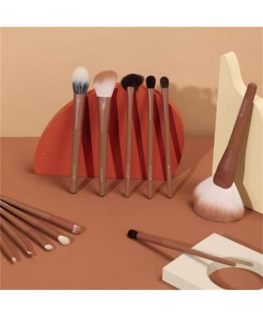 DFHBFG 12-Piece Cream Makeup Brush Set - Eyeshadow Concealer Blush Foundation Brushes for Flawless Makeup Application - International Shipping Available - Buy Online on SooperMarket.com