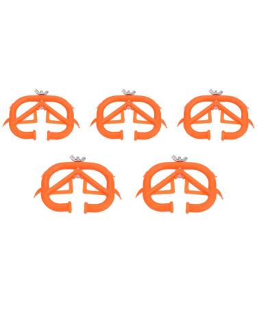 VINGVO Calf Nose Weaning Ring 5 Pcs CalfWeaning Nose Rings Plastic Weaning Spiked Ring Preventing Suckling