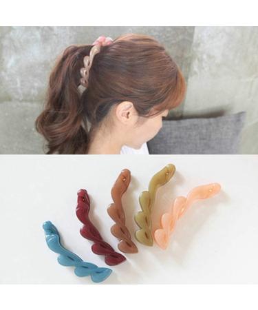 Banana Style Hair Clip Ponytail Lady Gift Girl Women Hairpin Headwear Accessories Attractive Design - Buy Online on SooperMarket.com