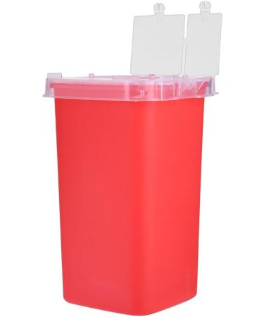 Light & Clear Tattoo Sharps Container - Needle & Syringe Disposal - Buy Online on SooperMarket.com
