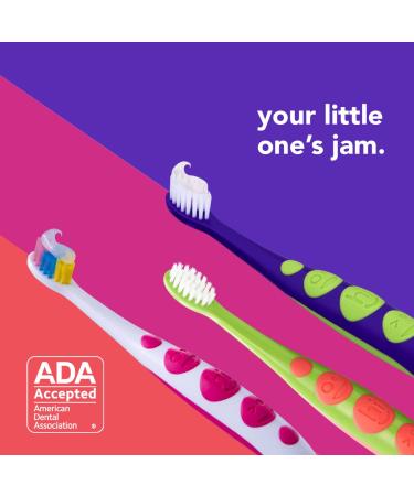 Hello Variety Unicorn Strawberry Grape Kids Toothpaste - Fluoride, Anticavity, Vegan, SLS & Gluten Free - 4.2 oz (Pack of 3) - Ages 2 - Buy Online on SooperMarket.com