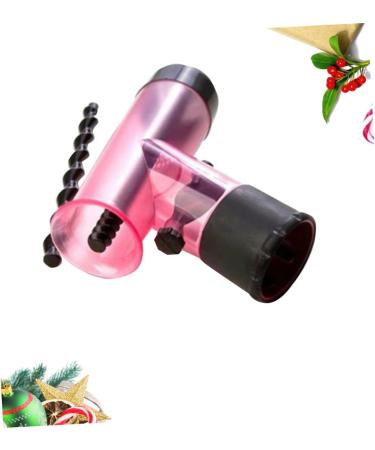 Healeved 2pcs Curly Hair Tools Curly Hair Roller Hair Crimpers Hair Dryer Curls Styling Connectors Rosy - Buy Online on SooperMarket.com