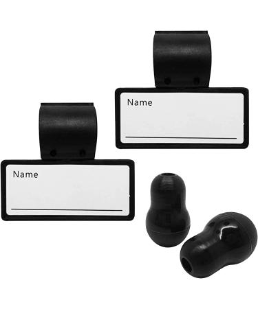 Stethoscope Name Tag - Two Sided Name ID Tag Clip for Stethoscope - Designed for ADC MDF and Littmann Stethoscopes - Ideal for Nurses EMTs Veterinarians Paramedics and Med Students