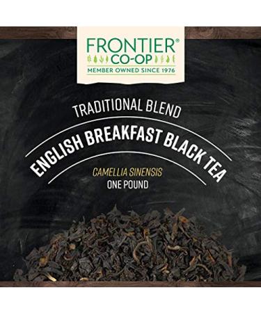 Frontier Natural Products English Breakfast Tea | 16 oz Organic Blend for Energizing Mornings - Buy Online on SooperMarket.com