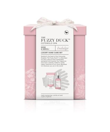 Baylis & Harding The Fuzzy Duck Cotswold Spa Rose & Neroli Indulge Luxury Hand Care Gift Set (Pack of 1) - Vegan Friendly