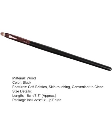 Worparsen Cosmetic Brush Ergonomics Handle Professional Nylon Bristles Lipstick Smudge Brush for Lady - Buy Online on SooperMarket.com