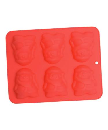 KICHOUSE Christmas Decor Christmas Baking Molds Silicone Molds Ice Cubes Chocolate Pastry Mould Cake Mold Mousse Mold Fudge