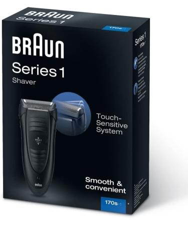 Buy Braun Series 1 Men's Electric Shaver 170s - Mains Operated with Long Hair Trimmer | Fast International Shipping - Buy Online on SooperMarket.com
