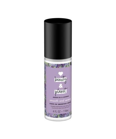 Love Beauty Planet Smooth & Serene Argan Oil & Lavender Leave-in Smoothie Cream 4 fl oz (Pack of 2)